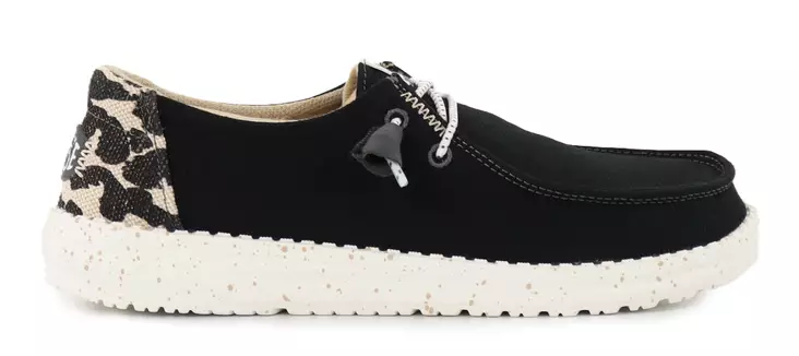 HEYDUDE women's shoes Wendy Leopard black/leopard - Women's walking shoes - 138145 - 1