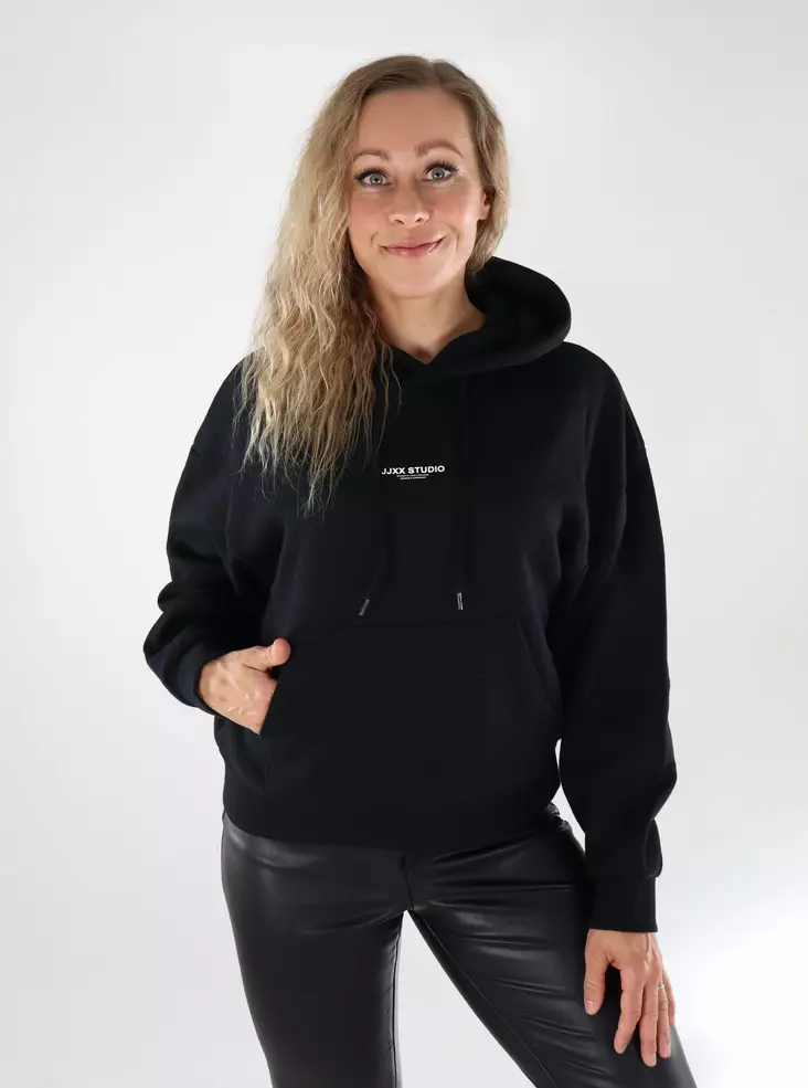 JJXX women's hoodie JXSTUDIO Vesterbro black - Women's hoodies and colleges - 139075 - 1