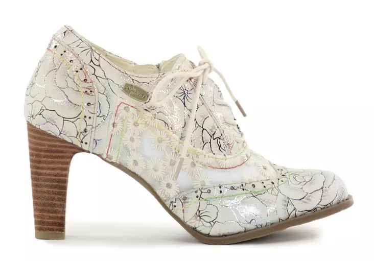 Laura Vita women's walking shoes Alcbaneo 162 beige - Women's walking shoes - 138255 - 1