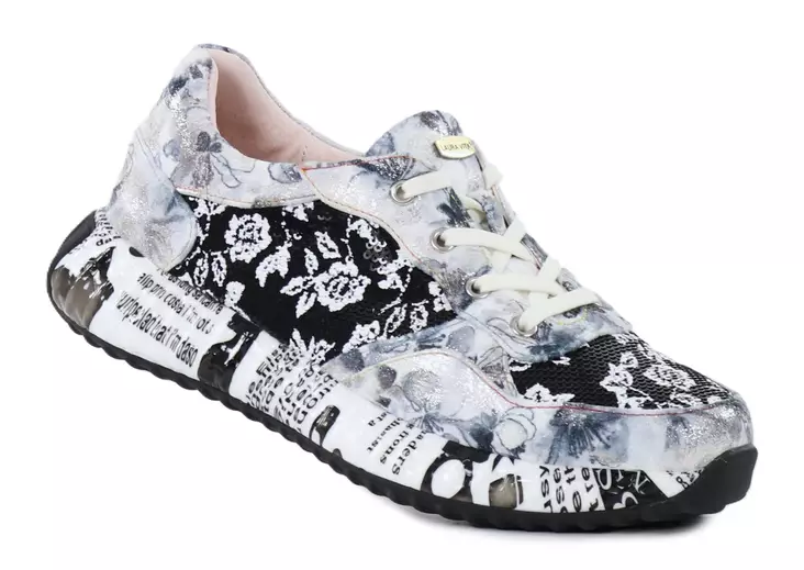 Laura Vita women's sneakers Burton 05 etain - Women's sneakers - 140335 - 1