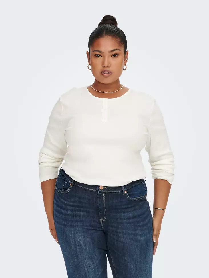 Only Carmakoma Shirt button - Women's long sleeved shirts - 131435 - 2