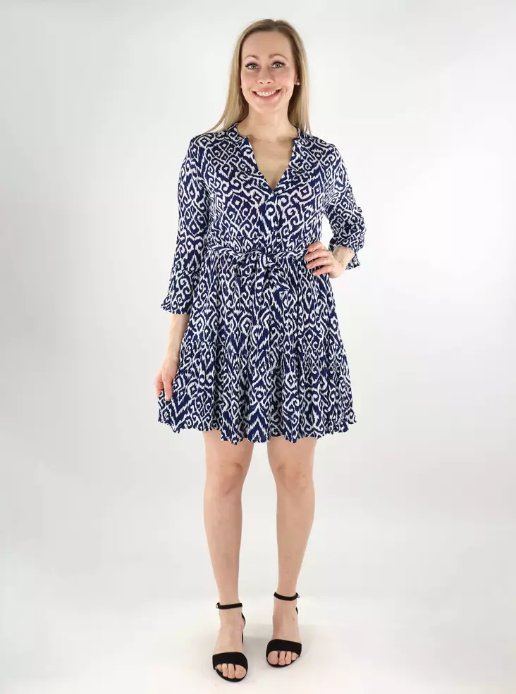 Only patterned dress Life ombre blue/clemme - Dresses and tunics - 138055 - 1