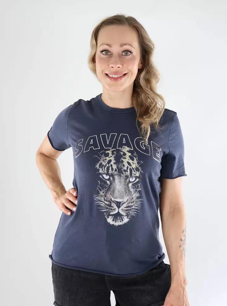 Only printed t-shirt Life total eclipse/staycay - Women's T-shirts - 138825 - 1