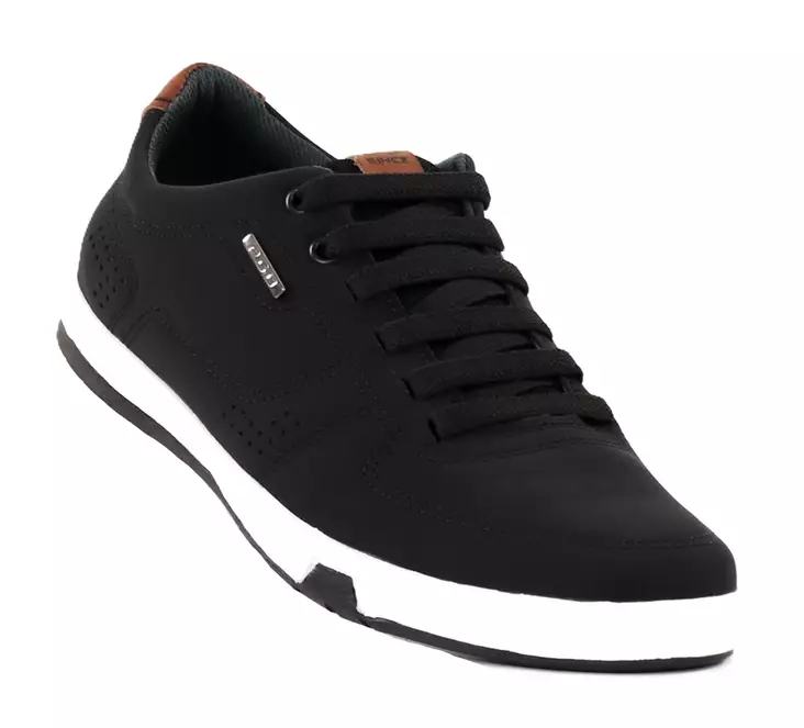 Pegada men's sneakers 170418-08 nob preto - Men's sneakers - 137885 - 1