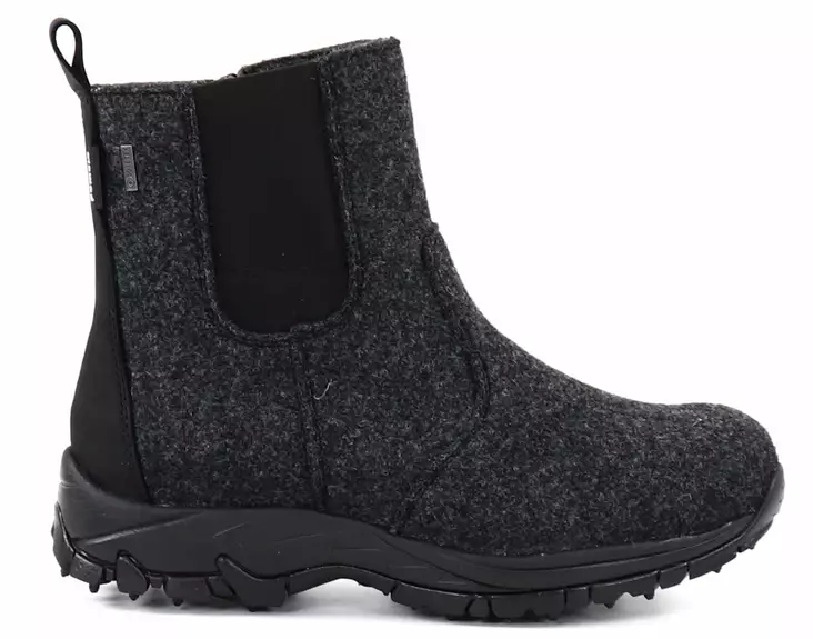 Pomar Felt Ankle Boots Metso granit felt - Women's ankle boots - 132455 - 1