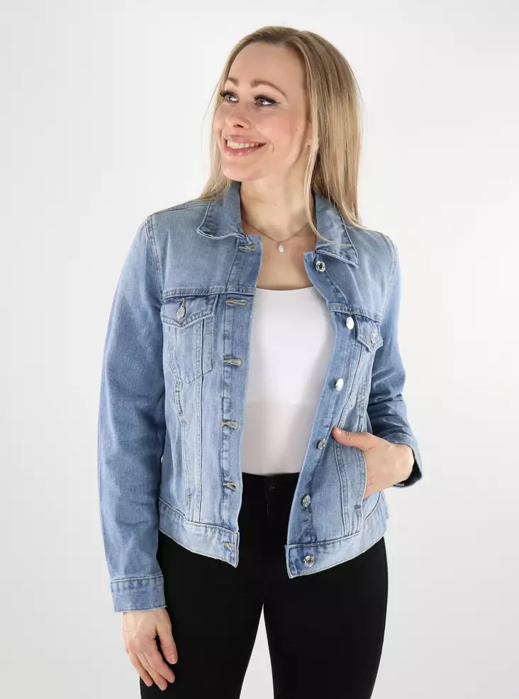 Vero Moda women's denim jacket Zorica Denim light blue - Women's denim jackets - 137815 - 1