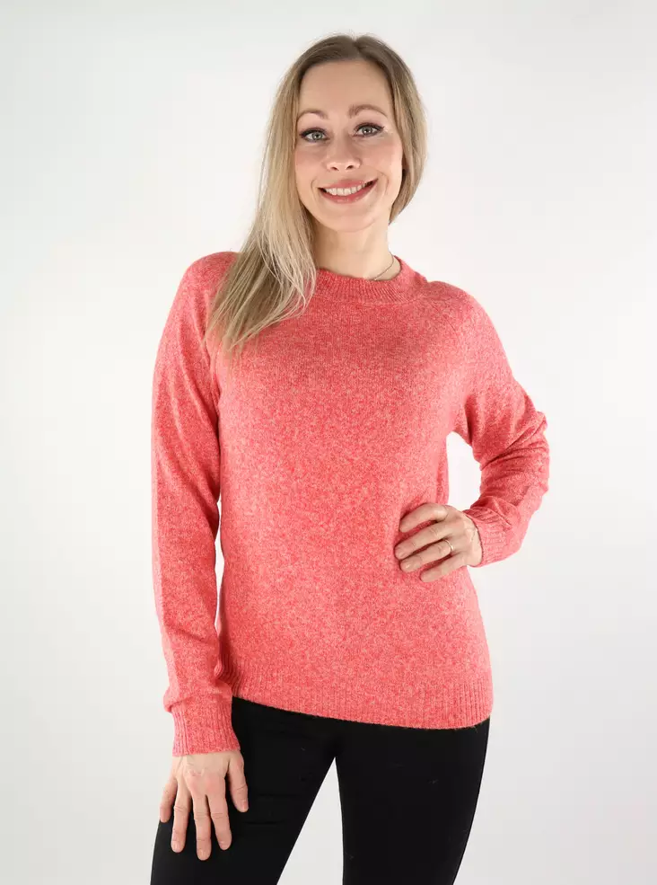 Vero Moda women's sweater high risk red - Women's knitwear - 137615 - 1