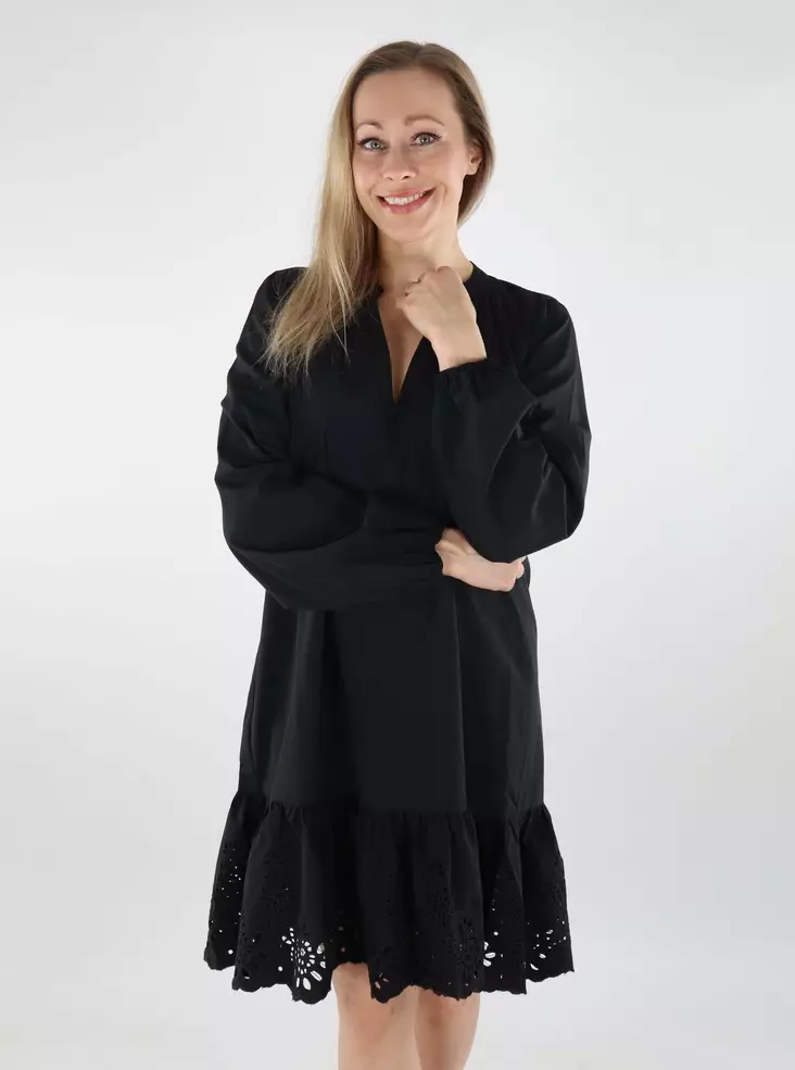 Vila dress V-Neck Short black beauty - Dresses and tunics - 138755 - 1