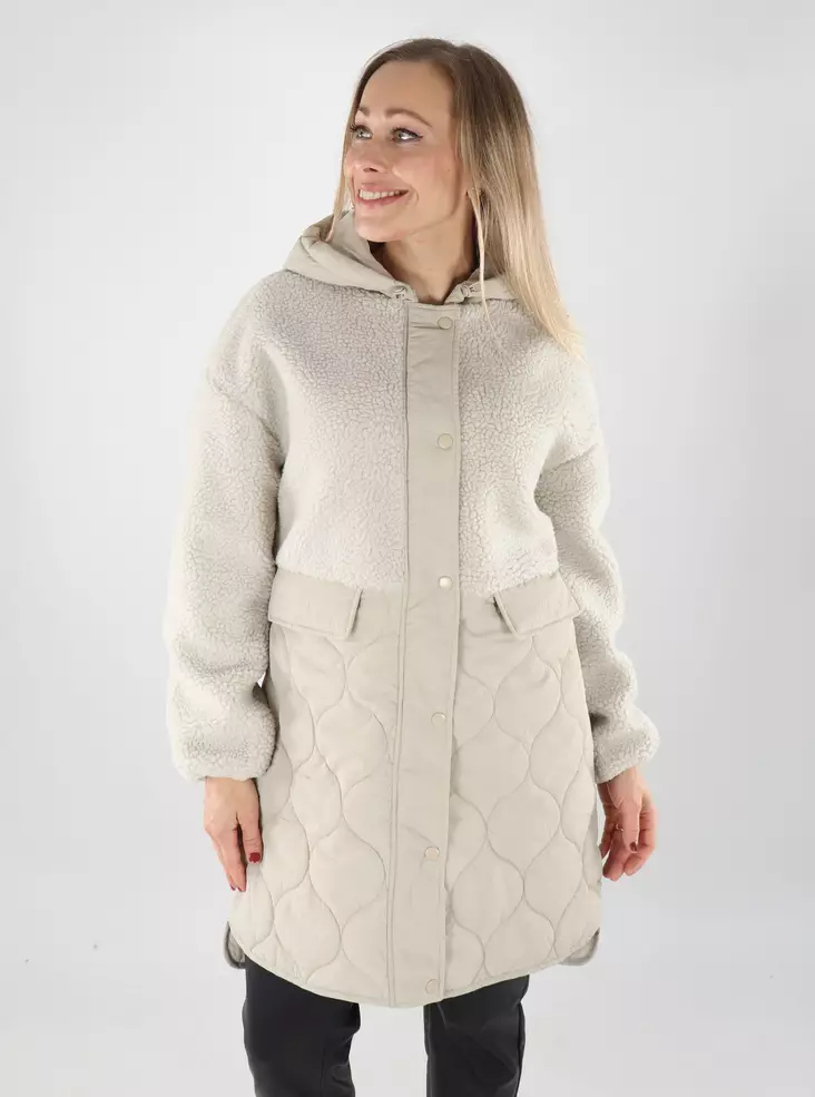 Vila women's Coat feather gray - Women's light jackets - 139465 - 1
