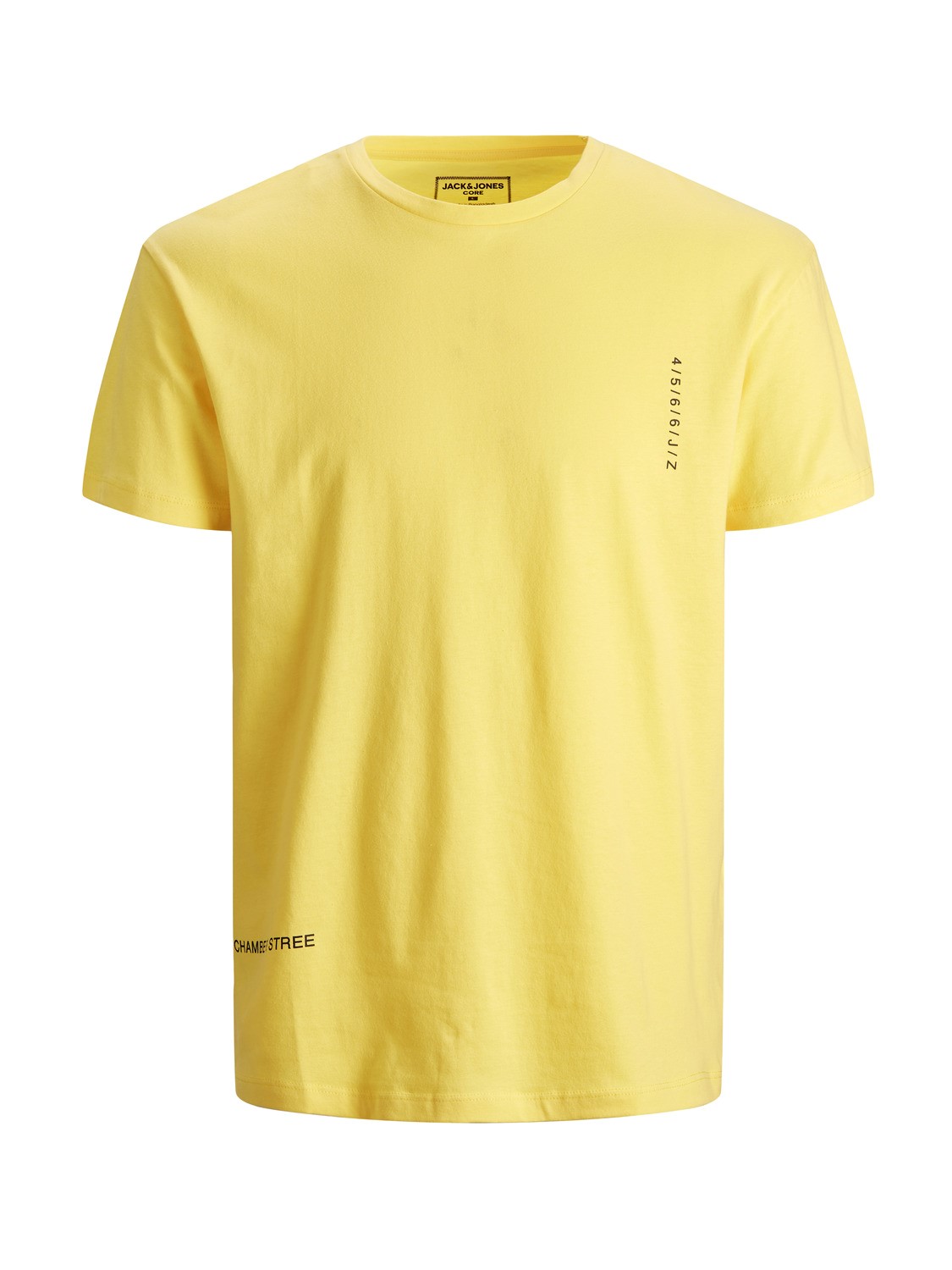Jack & Jones Men's T-Shirt Metro, black, white, yellow - Stilettoshop ...