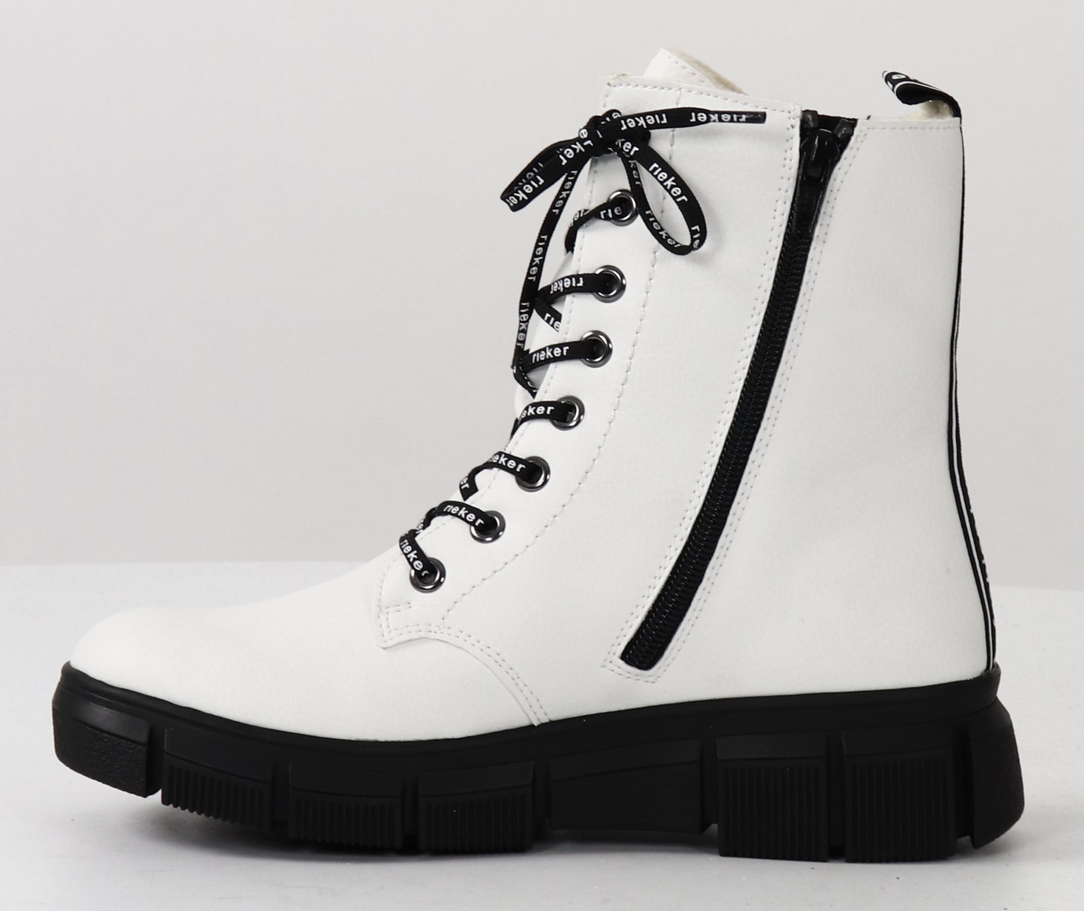 Rieker Z2841-90 Ladies Black Multi Ankle Boots – Chequers Shoes - View #9