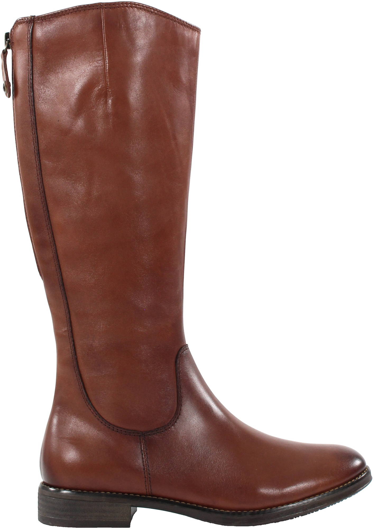 tamaris ivory leather calf boot