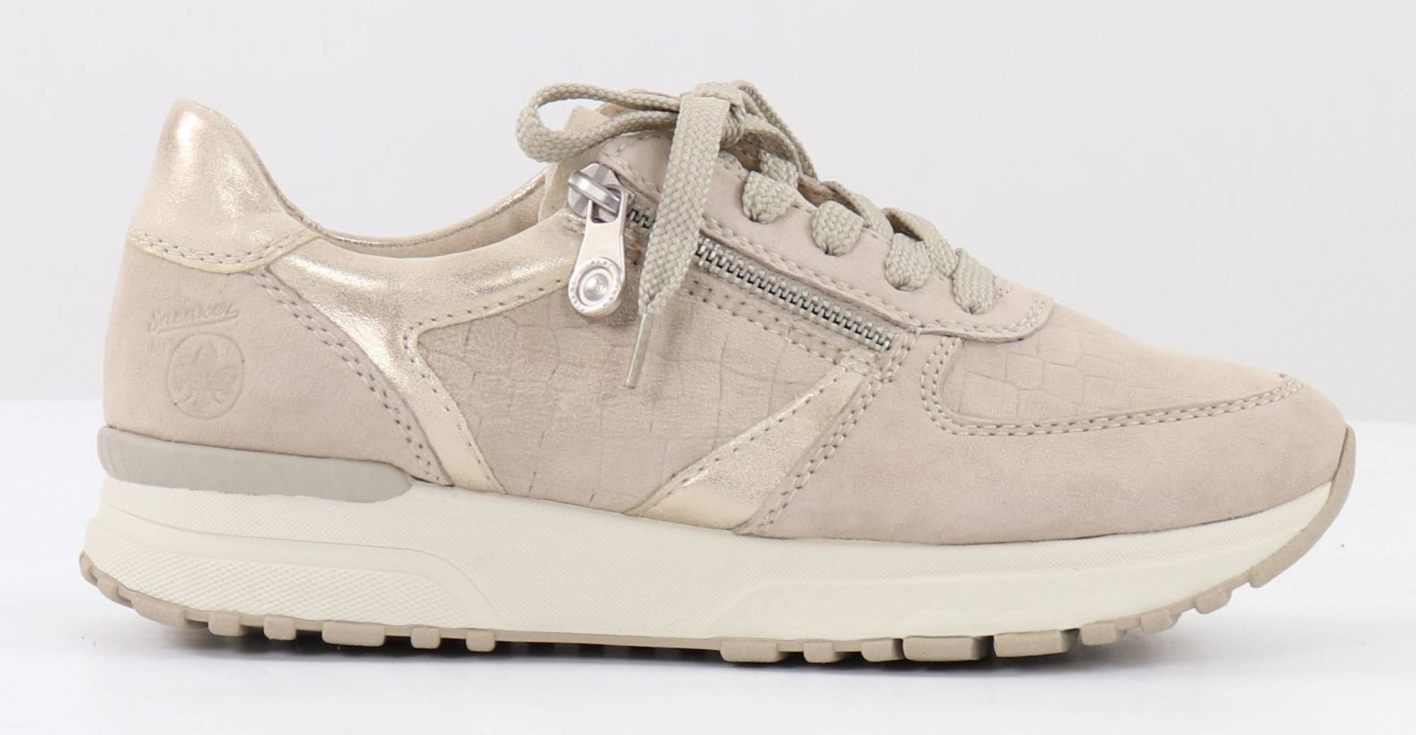 Rieker Walking Shoes N7411-60, beige - Stilettoshop.eu webstore