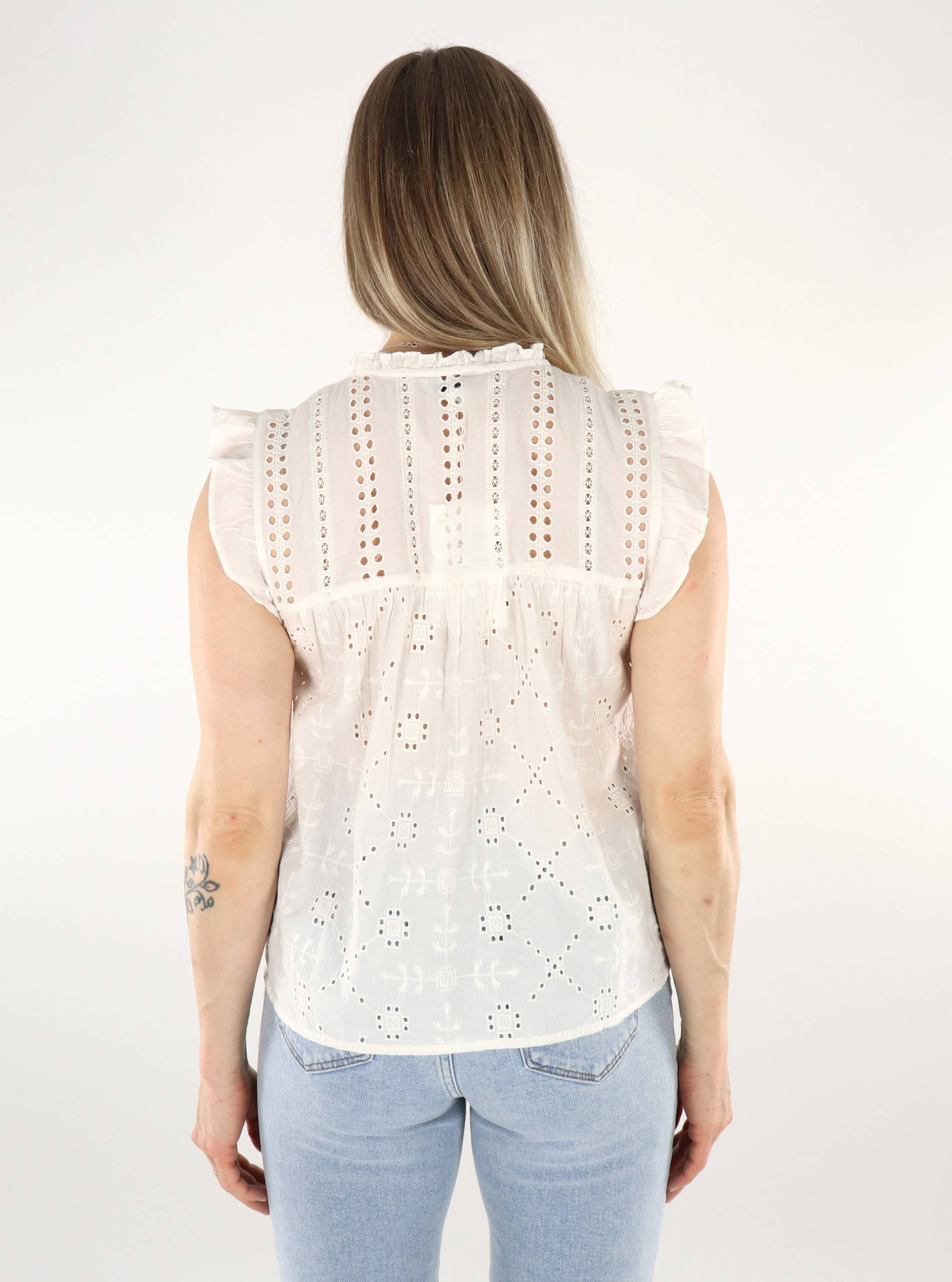 売れ筋商品|||イチ シャツ レディース トップス IHTANYA - Blouse - cloud dancer ICHI IHTANYA - Blouse - cloud dancer/wit - Zalando.nl