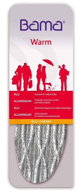 Aluminum insole Bama alu therm - Insoles and ice grippers for shoes - 115506 - 1