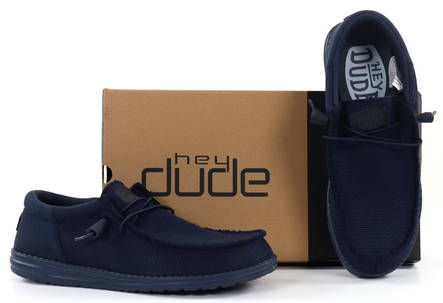 HEYDUDE Shoes Wally funk mono navy - Men's walking shoes - 133666 - 2