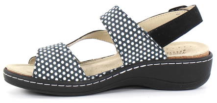 Hickersberger Sandals 2847 9022, Black - Women's work shoes - 123626 - 2