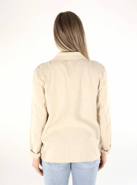 JDY women's blazer Say oatmeal - Women's jackets and blazers - 136006 - 2