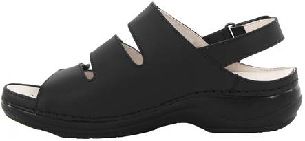 Nursing Care Machine washable sandals WG1811 black - Women's work shoes - 118906 - 2