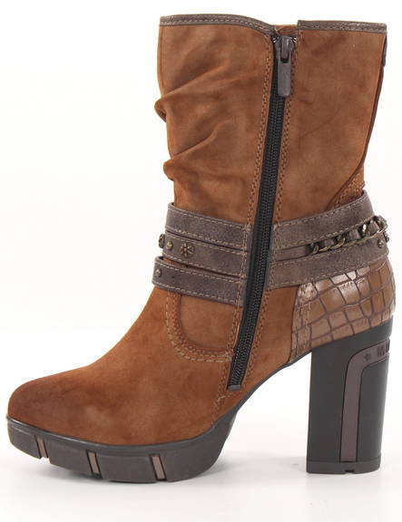 Mustang Ankle Boots 1363 601 301 kastanie Stilettoshop.eu webstore