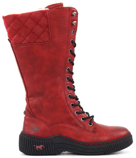 Mustang Boots 1436-603-5 rot - Women's boots - 132446 - 1