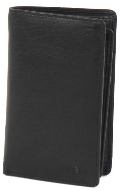 Nabo Leather Wallet NK262, Black - Wallets - 123796 - 1
