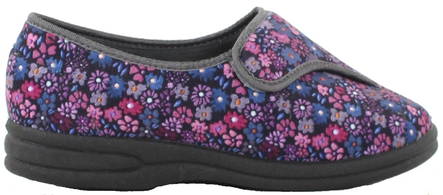 Podowell Orthopedic Footwear Balan 7773-35 black/violet - Women's slippers - 117756 - 1