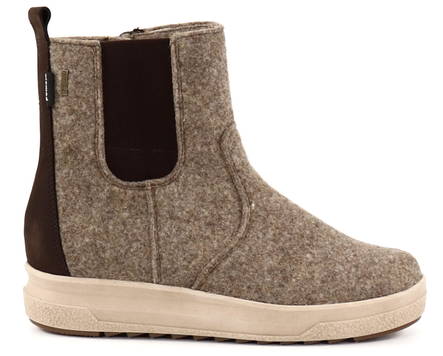 Pomar Felt Ankle Boots Malla sandfelt - Women's ankle boots - 132066 - 1