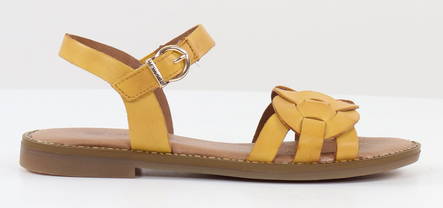 Rieker Remonte Sandals D3666-68, yellow - Rieker women`s sandals - 130606 - 1