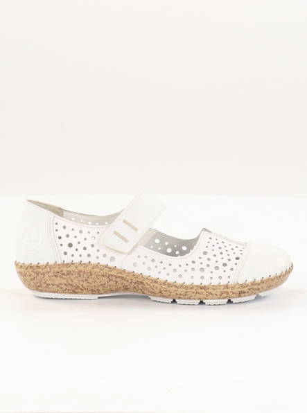 Rieker women's walking shoes 44880-80 white - Rieker women`s walking shoes - 135236 - 1