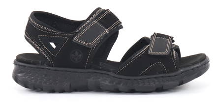 Rieker Sandals 67891-00 black - Rieker women`s sandals - 133406 - 1