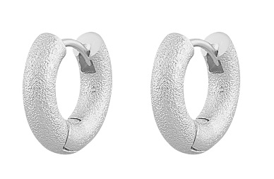 Snö of Sweden Earrings Core Oslo ring silver - Earrings - 130306 - 1
