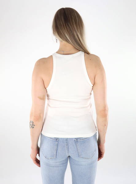 Vero Moda women's Rib top snow white - Women's tank tops - 135826 - 2