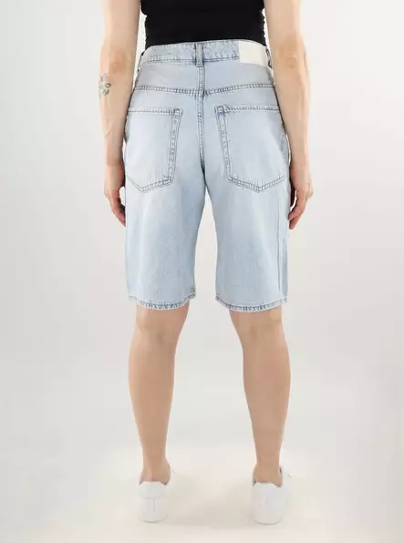 JJXX women's casual shorts Baggy MW light blue - Women's shorts and capris - 138246 - 2