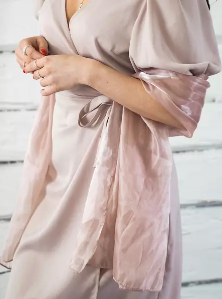 Veniz party scarf 62414 pink - Women's scarfs - 138316 - 1