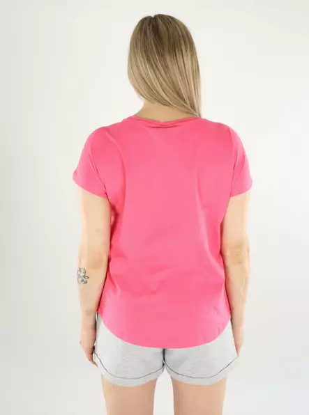 Only Play women's t-shirt Aub-splash camelia rose - Womens's sports T-shirts - 138346 - 2