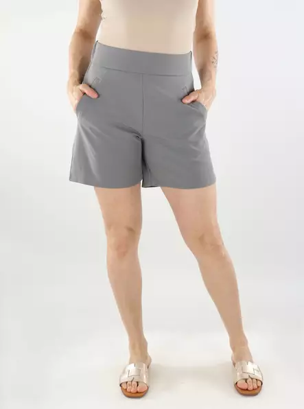 JDY women's shorts steel gray - Women's shorts and capris - 138526 - 1