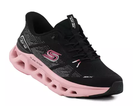 Skechers women's sneakers 150513/BKMV GLIDE STEP ALTUS - FAST LANE black/pink - Skechers women`s sneakers - 139156 - 1