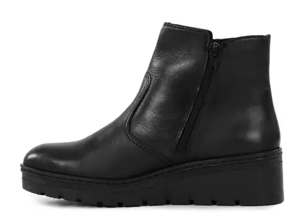 Rieker Women's genuine leather ankle boots X9165-01 black - Rieker ankle boots - 139176 - 2