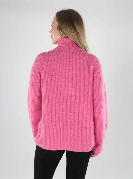 Northoutdoor women's merino wool sweater Magnolia peony pink - Women's knitwear - 139726 - 2