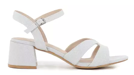 Migant women's party sandals A929-88 white/silver - Migant women`s sandals - 140726 - 1