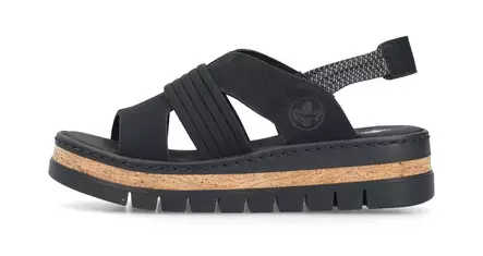 Rieker women's sandals V4959-00 black - Rieker women`s sandals - 140906 - 2