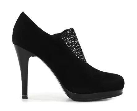 Fuzz women's walking shoes/high heels 3429-22 black - Women's walking shoes - 139646 - 1
