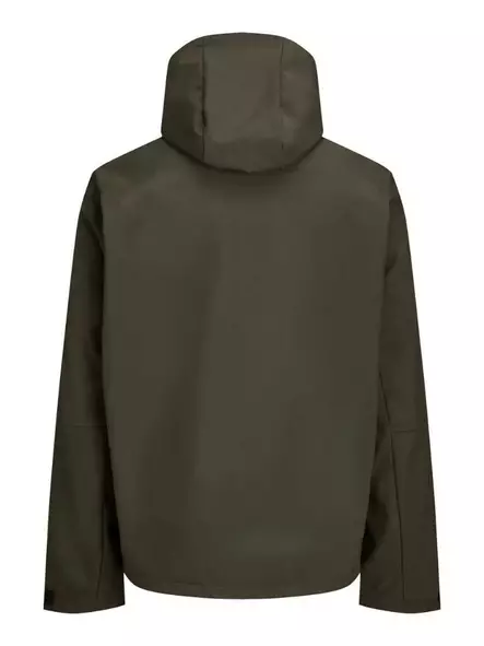 Jack&Jones men's softshell jacket JJNORTH dusty olive - Men's jackets - 140136 - 2