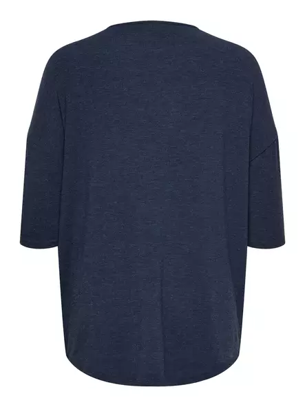 Only Carmakoma Shirt Lamour india ink - Women's long sleeved shirts - 139026 - 2
