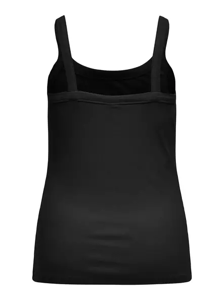 Only Carmakoma Top strap black - Women's tank tops - 139396 - 2