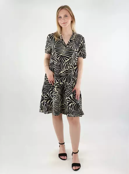Only patterned dress ONLNOVA black/611 la pal - Dresses and tunics - 138476 - 1
