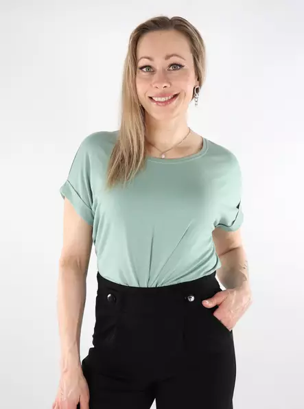 Only women's t-shirt ONLMOSTER O-Neck jadeite - Women's T-shirts - 128006 - 1