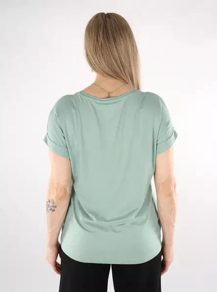 Only women's t-shirt ONLMOSTER O-Neck jadeite - Women's T-shirts - 128006 - 2