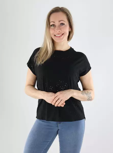 Only women's t-shirt life black - Women's T-shirts - 140196 - 1